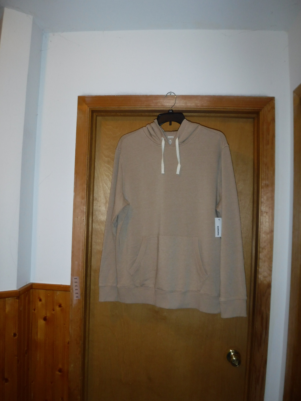 Long Sleeve Pull On Men’s Hoodiesize XL,Sonoma 2 Kangaroo Pockets NWT