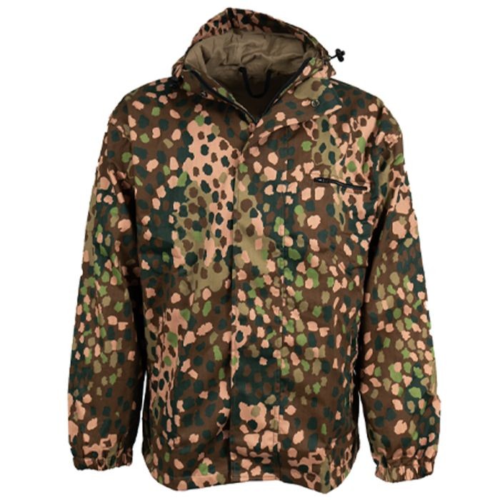 Modern Military Style Pea Dot Camo Summer Anorak Full Zip-Cotton Lined-All Sizes