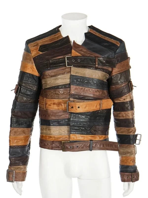 Men Belted Jacket Designer Style