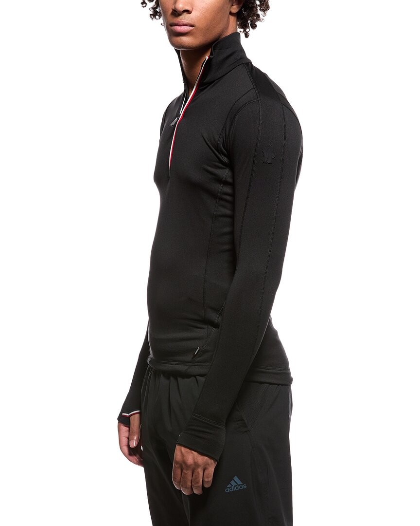 Moncler 1/4-Zip Pullover Men’s Black S