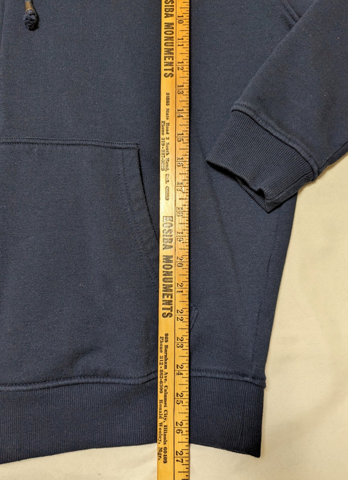 The Bradford Exchange United States US Navy Men’s Size Large Blue Hooded Jacket