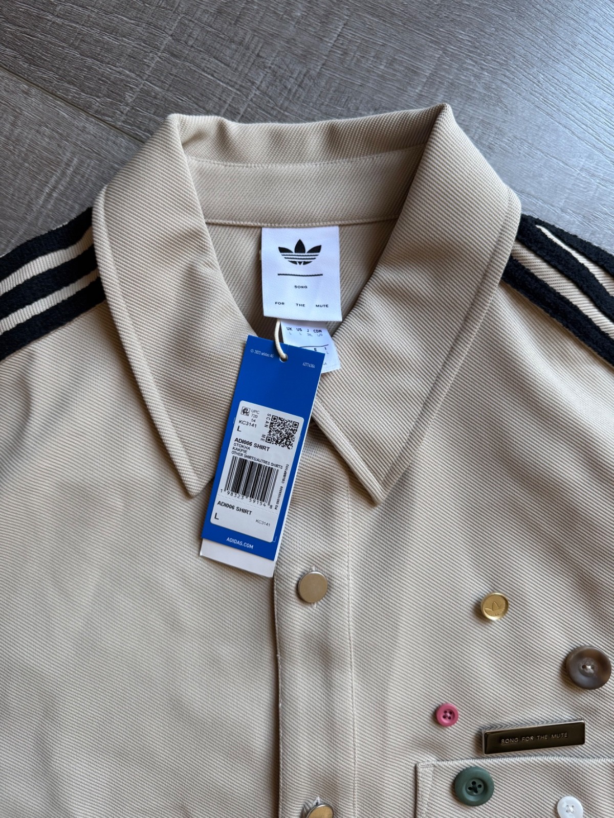 NEW Adidas Song For The Mute ADI 006 Shirt Jacket