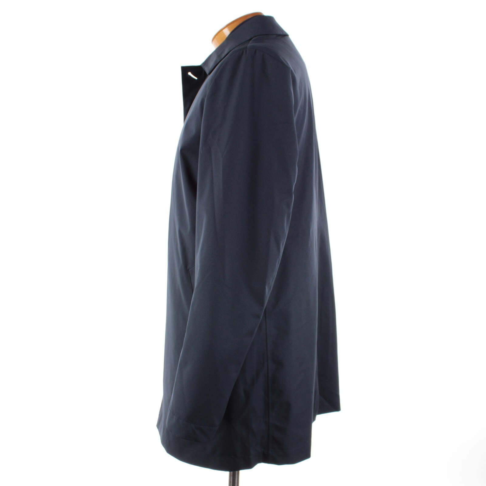 Zanella NWT 100% Polyester Rain Coat w/ Removable Vest Size XL US In Solid Navy