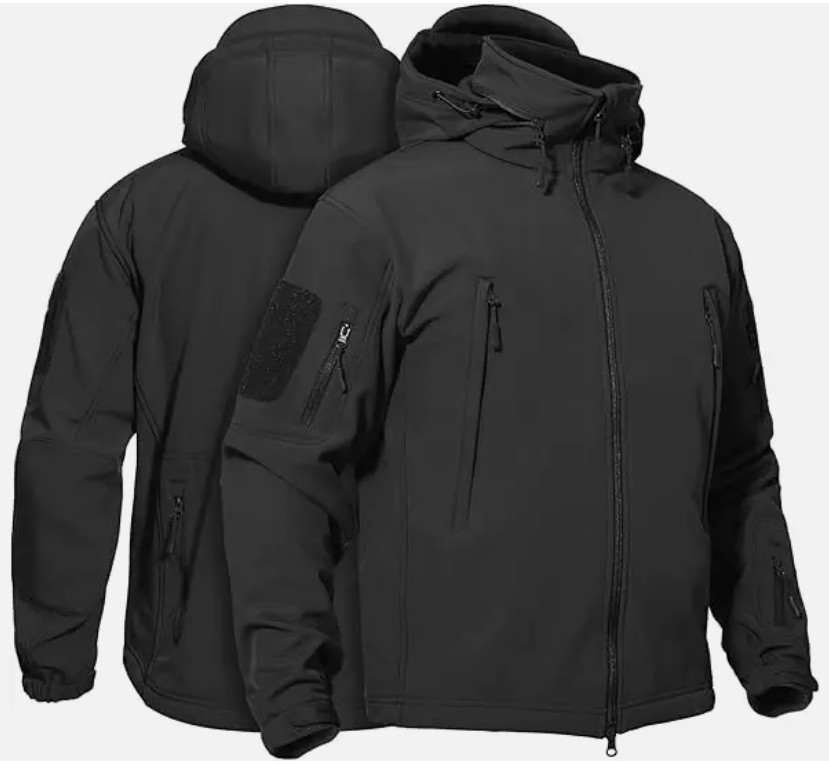 Men’s Casual Padded Jacket Winter Warm Hooded Soft Comfort Coat Thick Jacket Top