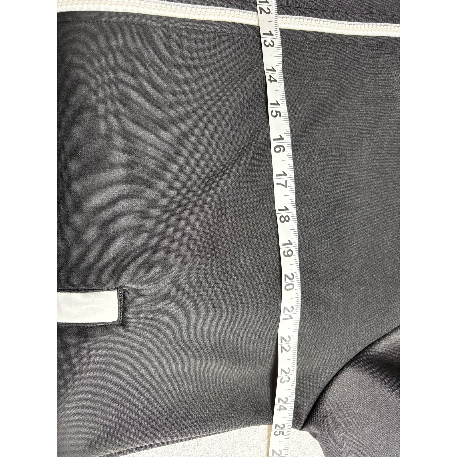The North Face Men’s Track Jacket Extra Large Full Zip Black and White