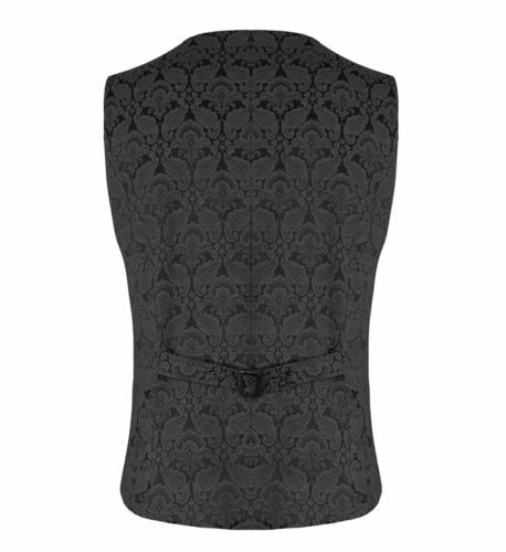 New Brocade Men’s Vest Waistcoat Gothic Steampunk Victorian/Western-Reenactment