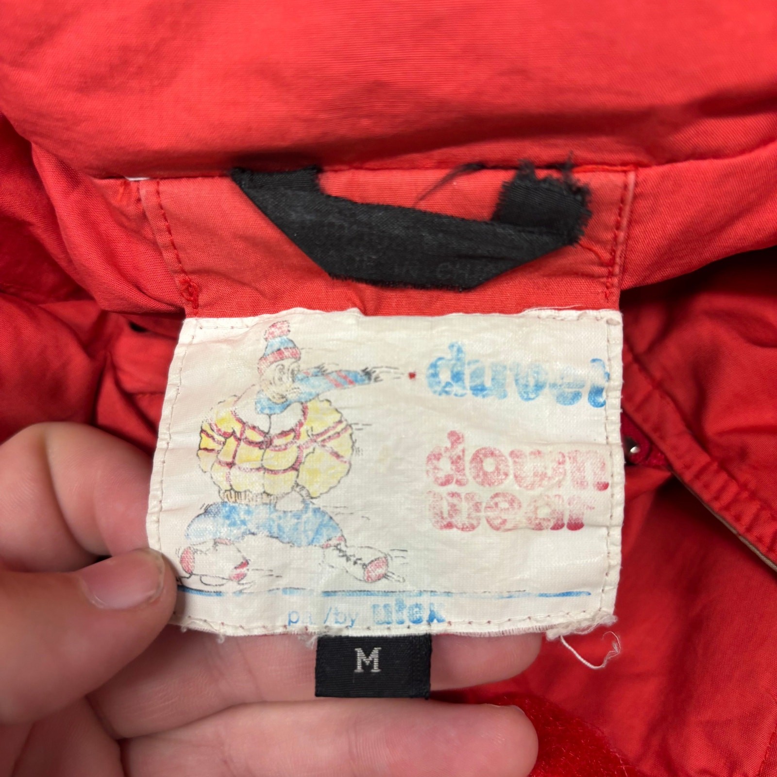 VINTAGE DOWN PUFFER COAT JACKET MEDIUM UTEX 80’s UNISEX ADULTS
