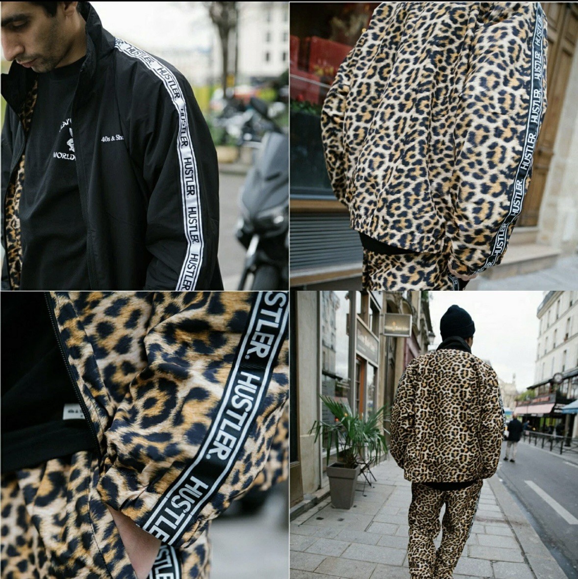 40s & Shorties x Hustler Hooligan Track Jacket Unisex Adult Men or Women Medium