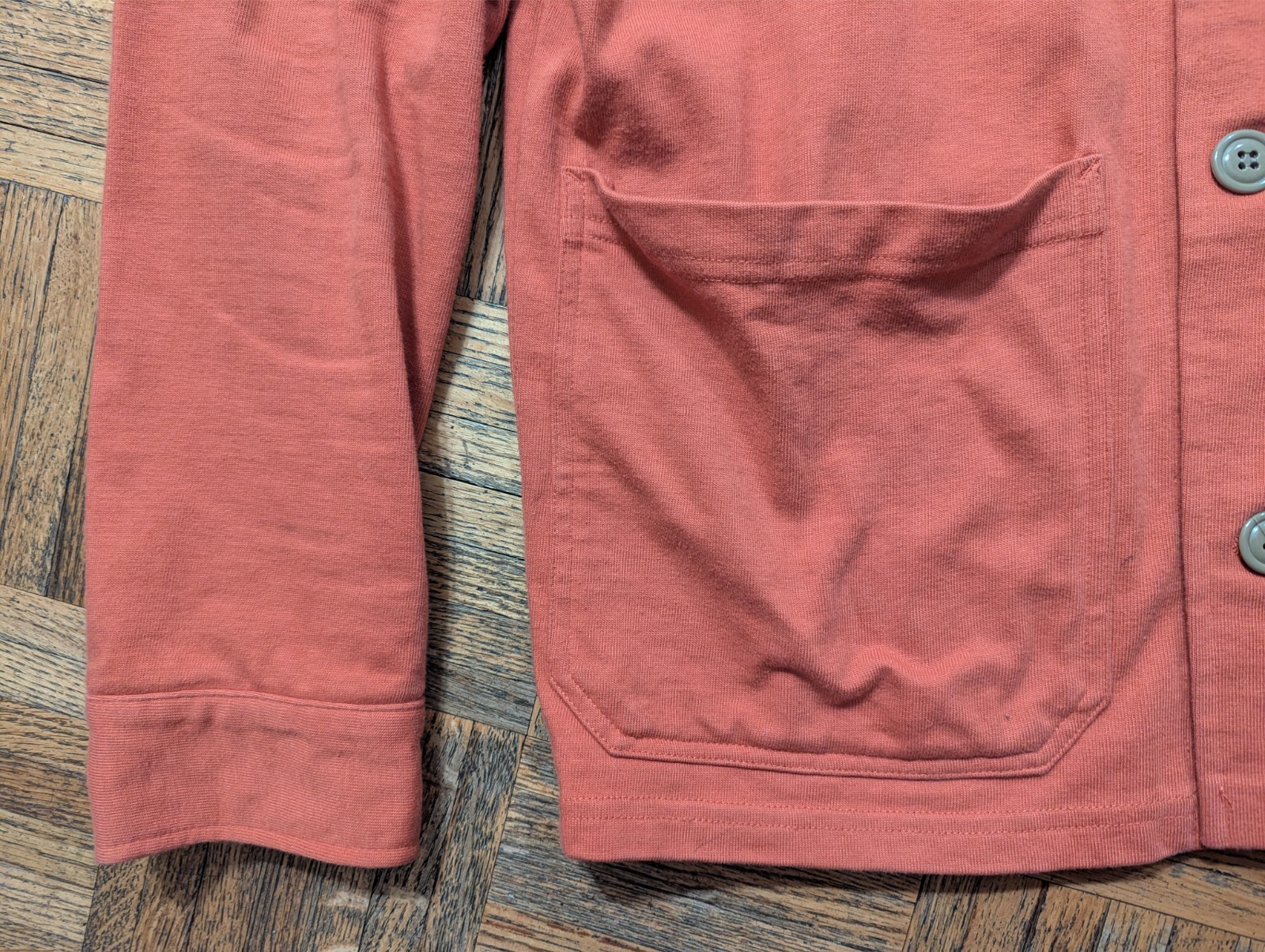 Todd Snyder chore jacket, made in Canada