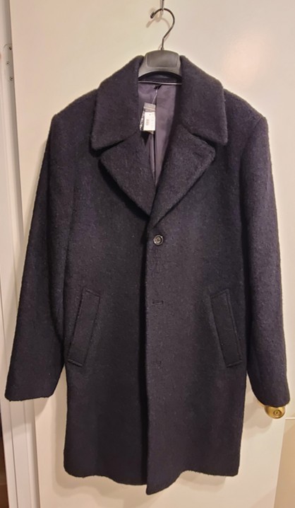 J.Crew Ludlow wide-lapel topcoat in Italian bouclé wool blend Overcoat, winter