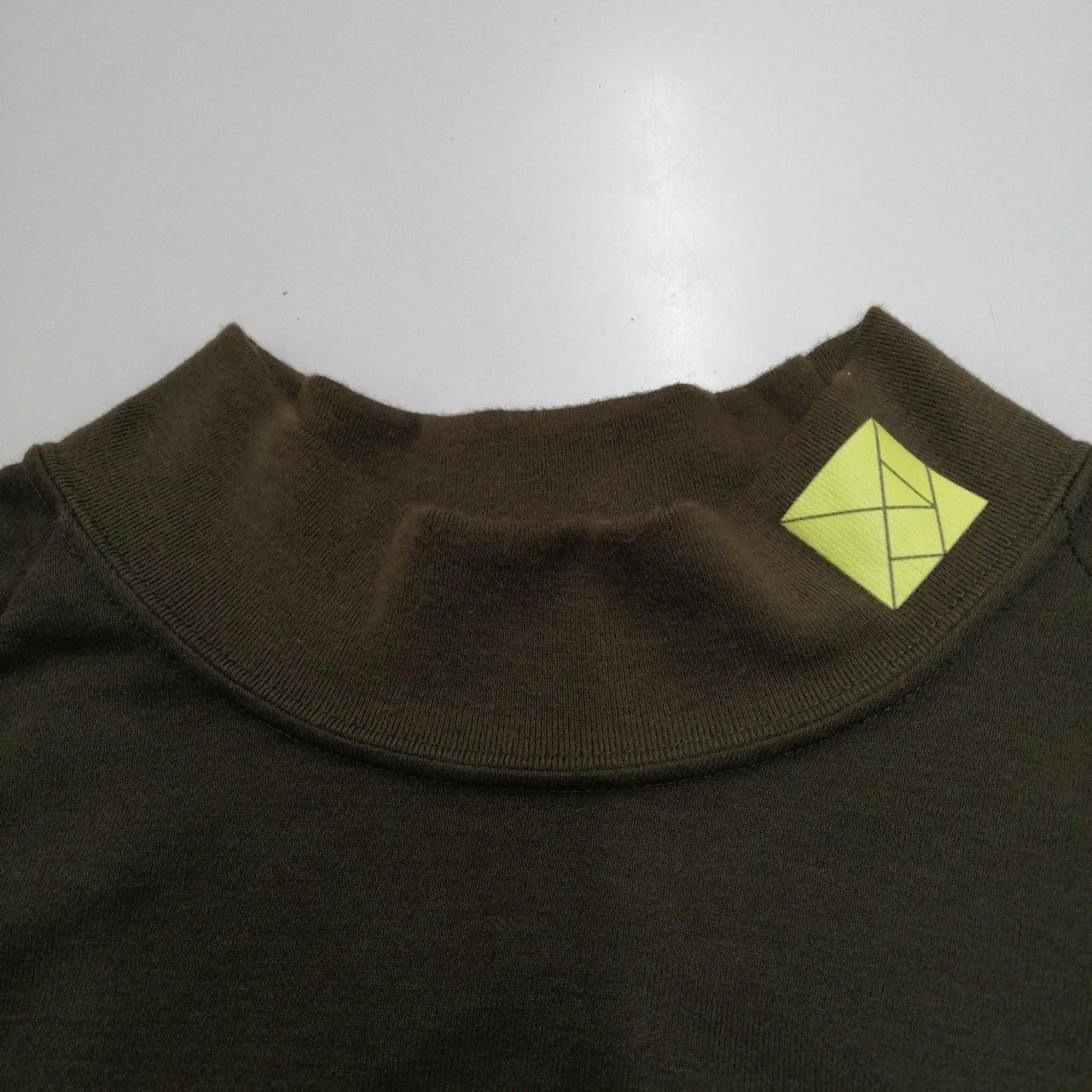 TANGRAM TGS-MT105 Basic Logo Air Mockneck T-Shirt S 96cm Chest Blue