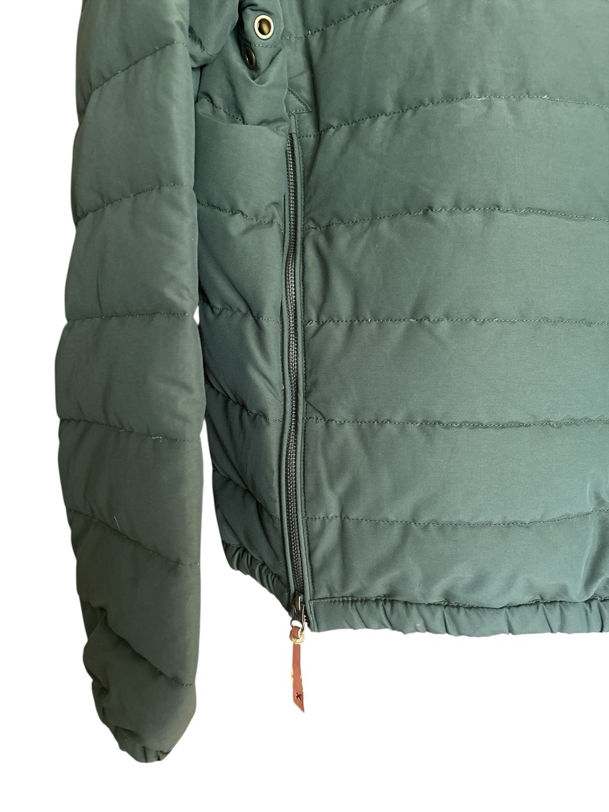 Best Made Co. (New York) Goose Down Pullover Jacket in Olive Green