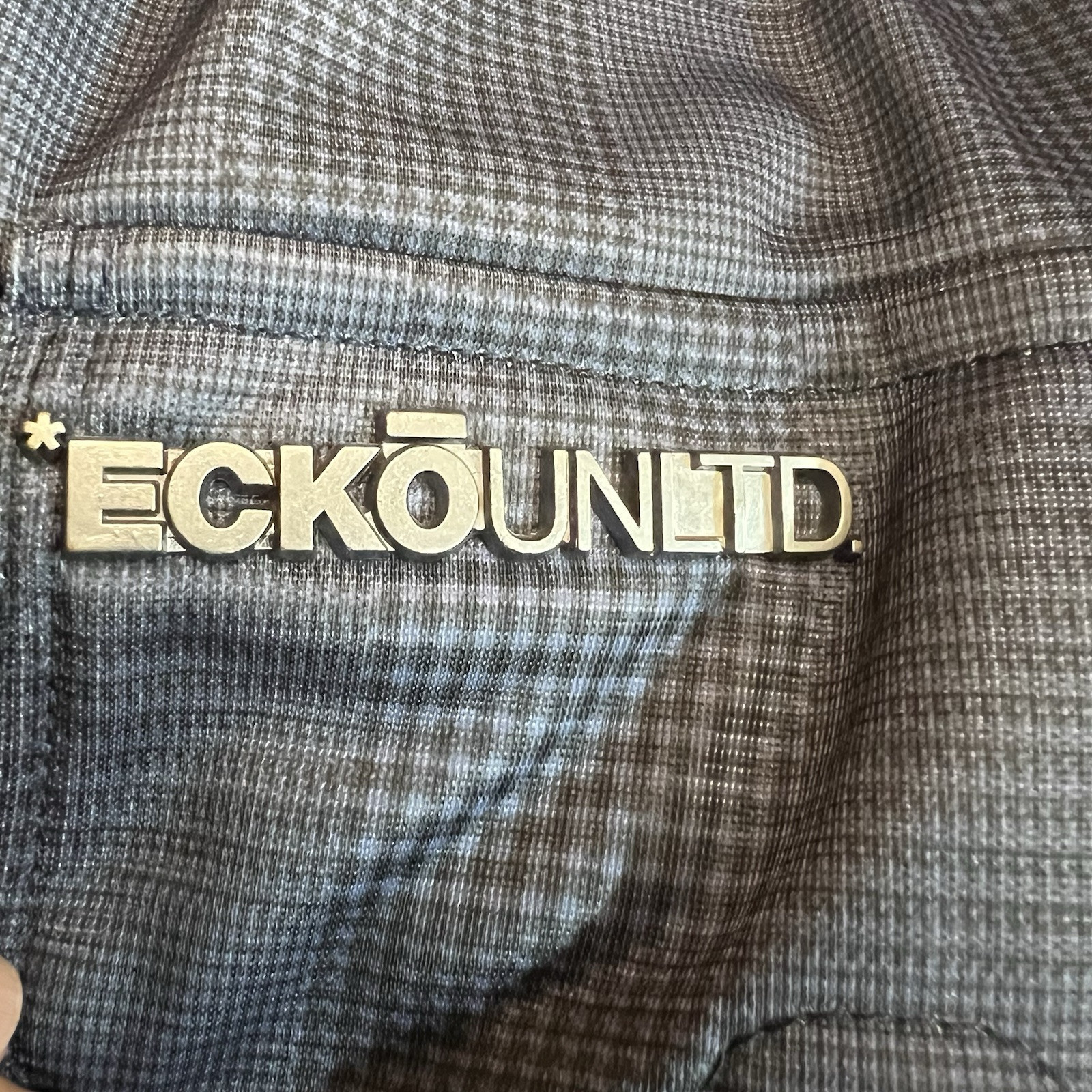 ECKO Unltd. Button/Zip Field Jacket Mens 2XL Gray