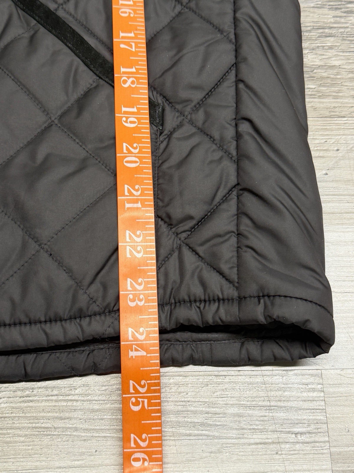 Vintage Polo Ralph Lauren Quilted Shooting Hunting Vest Real Calf Suede Trim L