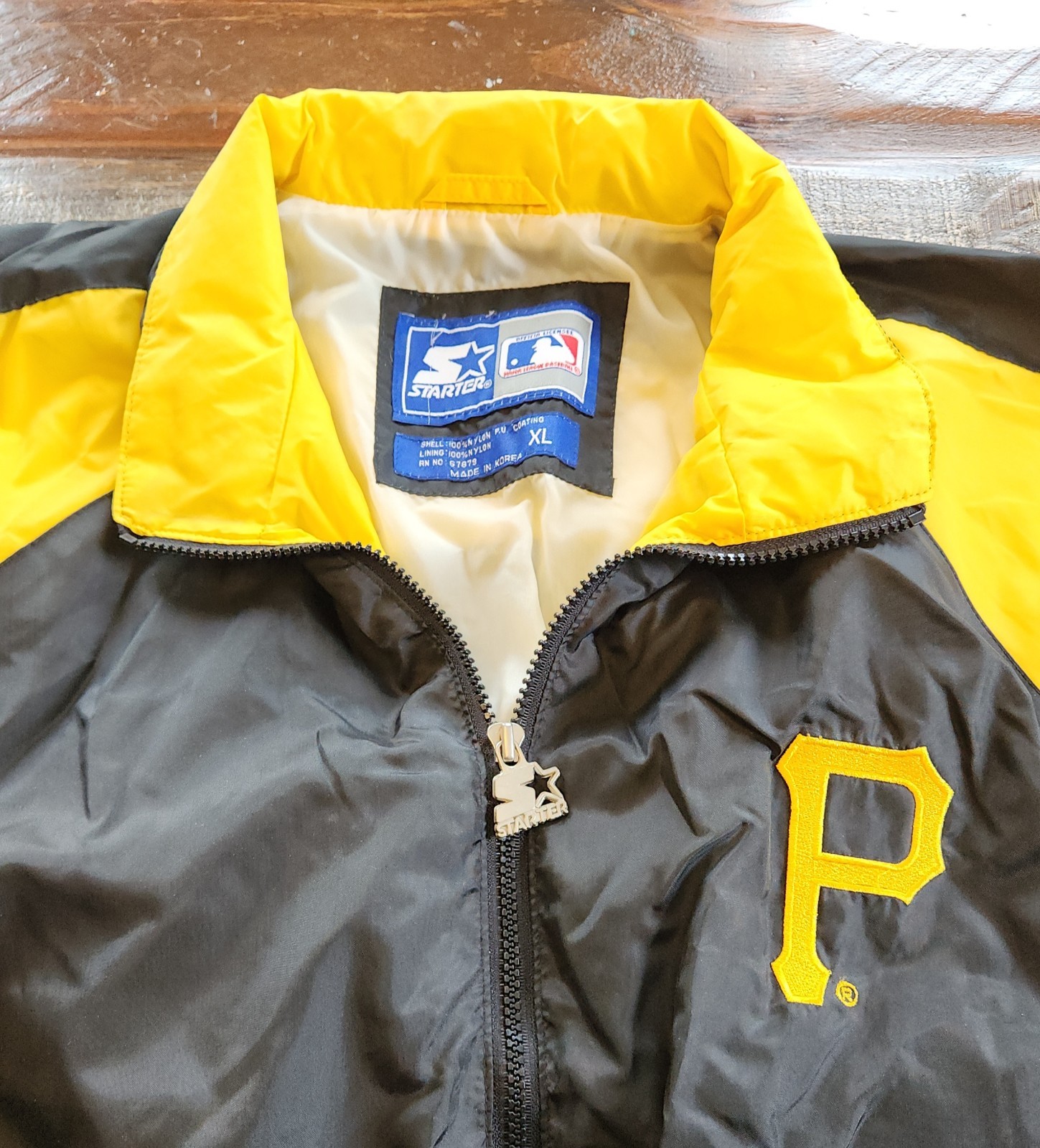Vintage Starter Pittsburgh Pirates Windbreaker Jacket NEW WITH TAGS Mens XL