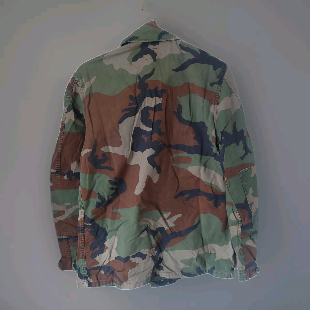 Vintage US United States Army Woodland Camouflage Field Jacket Sz Small-Regular