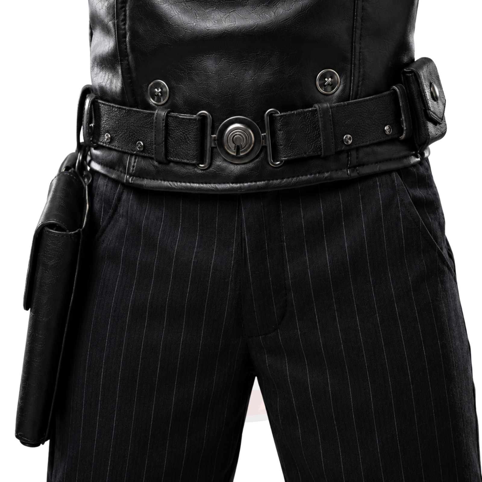 Spider Noir Leather Vest Spider-Man Noir Cosplay Costume Halloween Outfit Suit