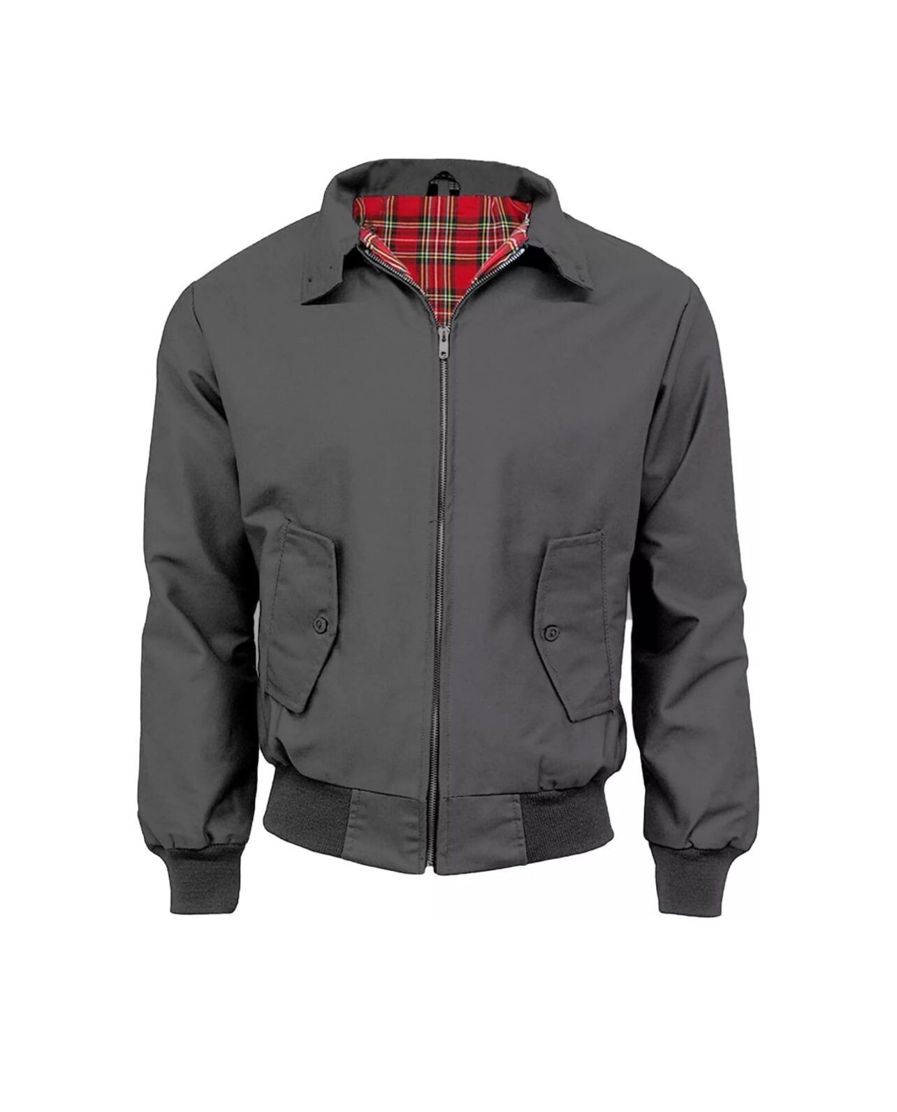 Mens Harrington Jacket Classic Retro Scooter 1970’s Vintage Bomber MOD Coat Top