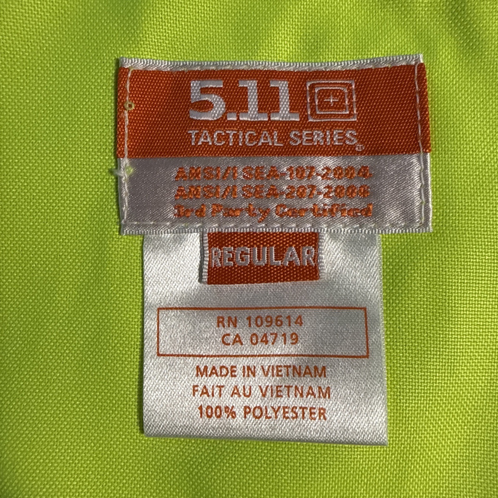 5.11 Tactical Series Lined Duty Jacket 2.0 Mens Large XS-4XL