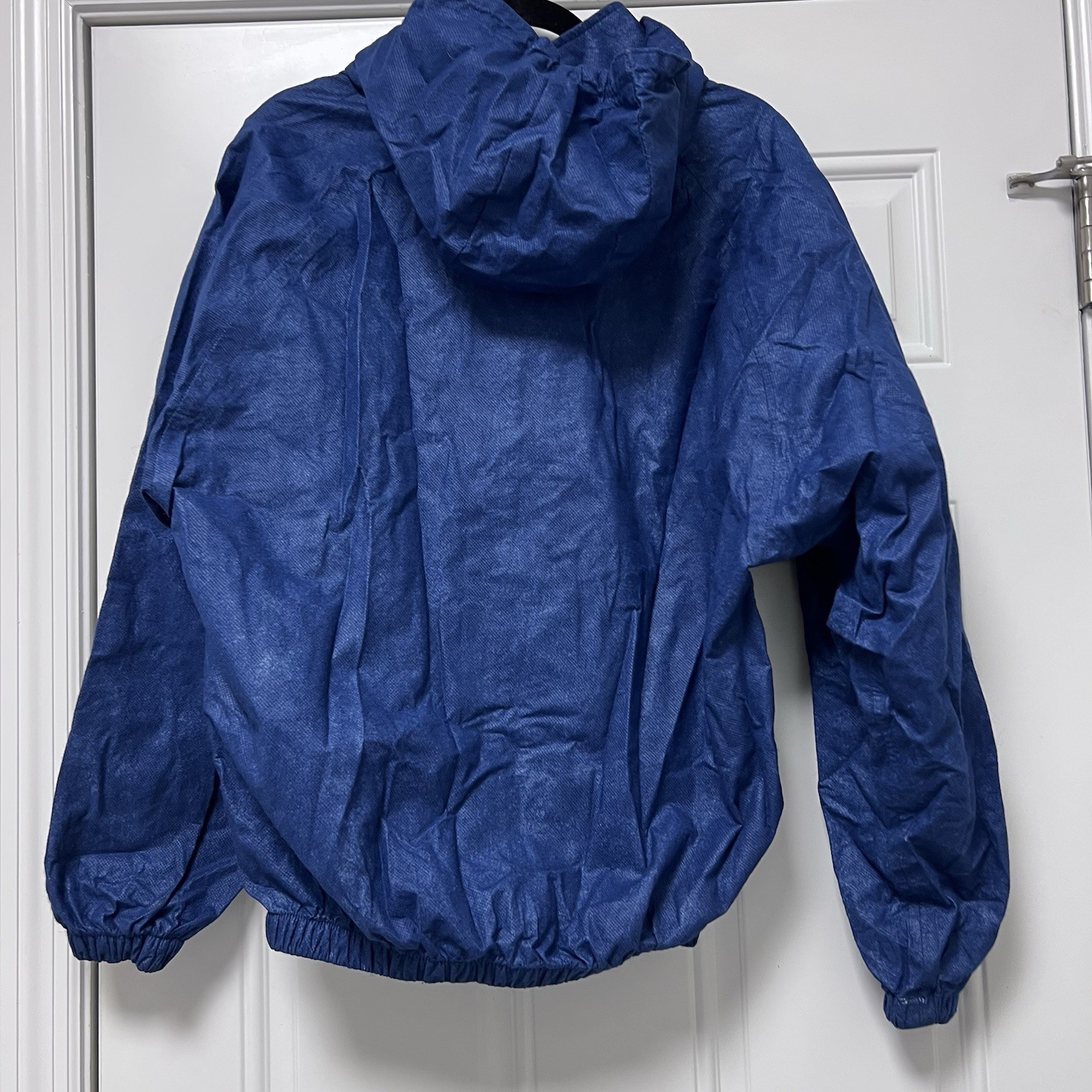 Frogg Toggs Waterproof Jacket 100% Polypropylene Blue Size Medium