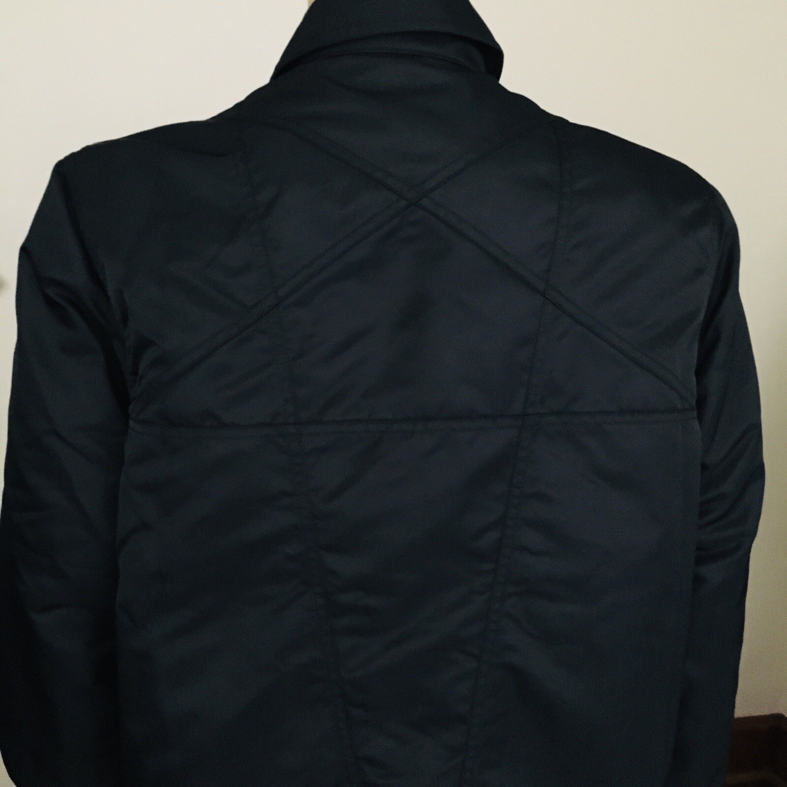 Rick Owens DRKSHOW BRET 1 – Zipfront Men’s Jacket – Black Size XL – DU01D1783 –