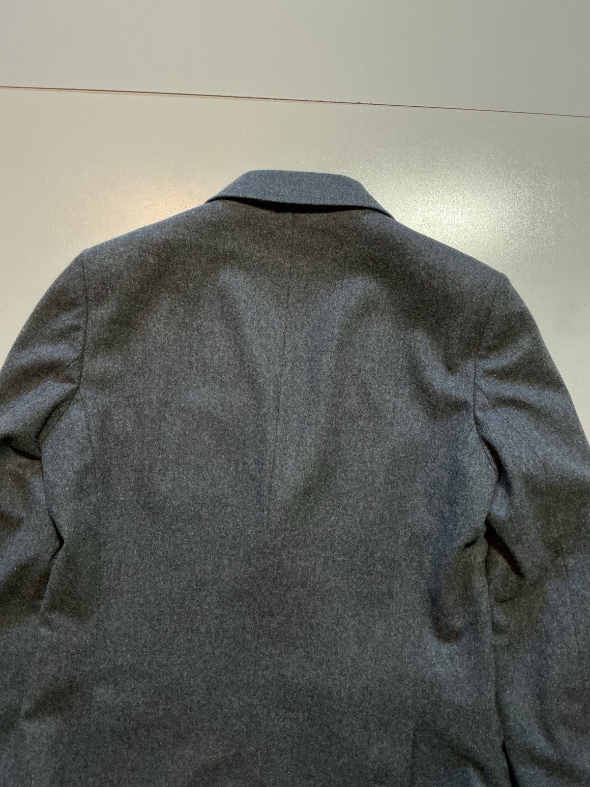 A.P.C. Rue Madame Paris Two Button Charcoal Grey Sportscoat Blazer Jacket Sz. M