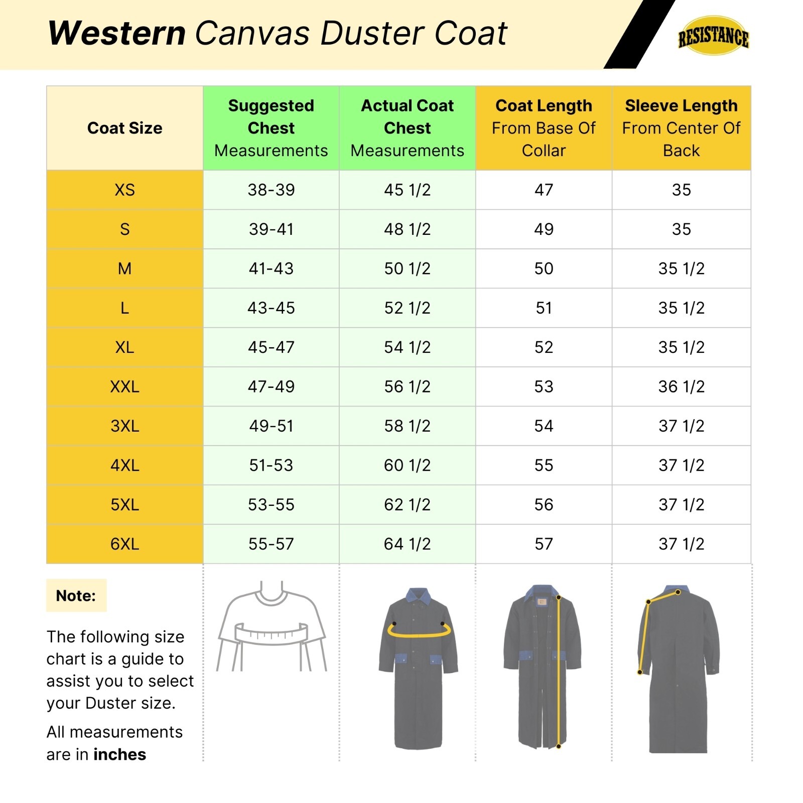 Resistance Western Cowboy Canvas Jacket Rangewear Canvas Duster Coat Free Shipp