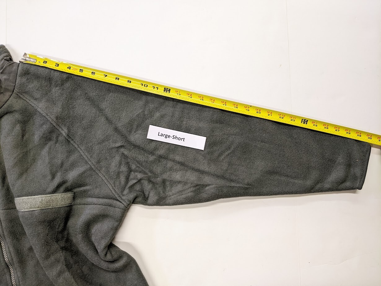 U.S. MILITARY PARKA LINER POLARTEC FLEECEJACKET FLAME-RESISTANT Large-L/R/S