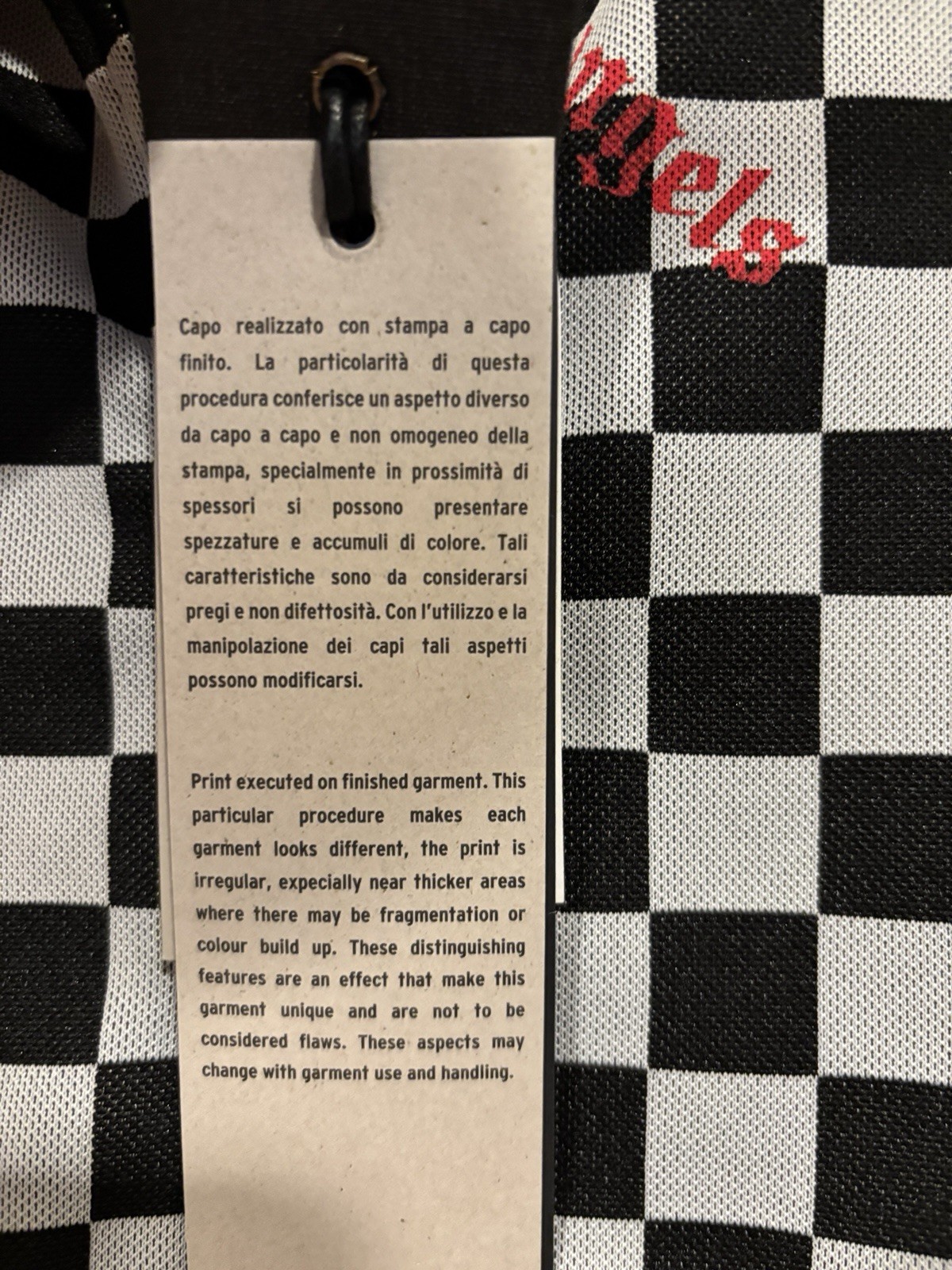 Palm Angels Damier-print Tack Jacket New With Tags 100% AUTHENTIC GUARANTEED