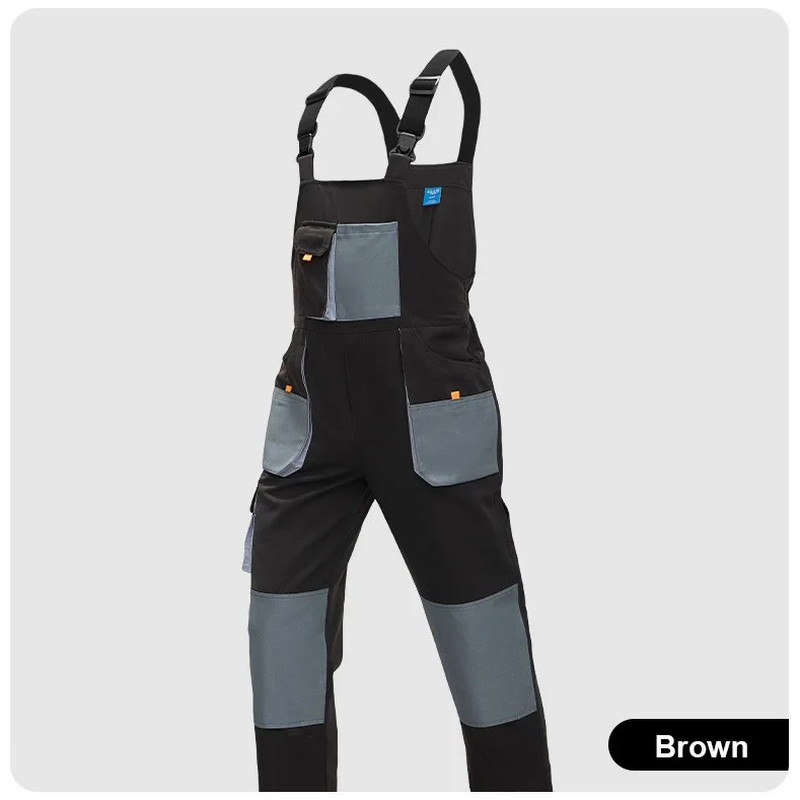 Mens Comfortable Multi Pocket Work Suit Resistant Anti-Abrasion Safety