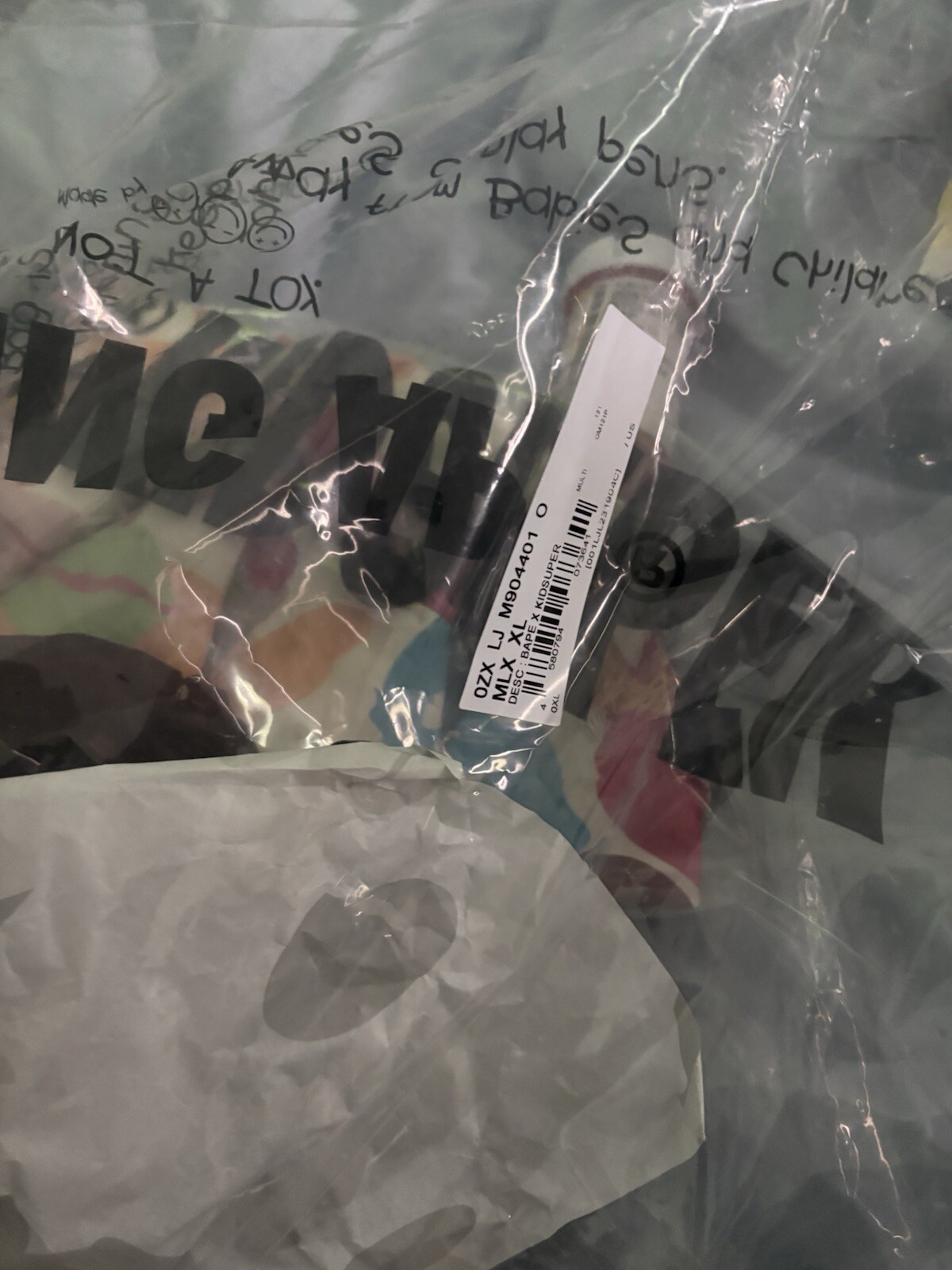 A BATHING APE Bape x Kidsuper Camo Lightweight Jacket «Multi Size XL *US SELLER*