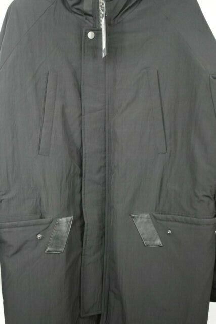 Slate & Stone Mens Hooded Zip Front Jacket Long Sleeve Four Pockets Button Front