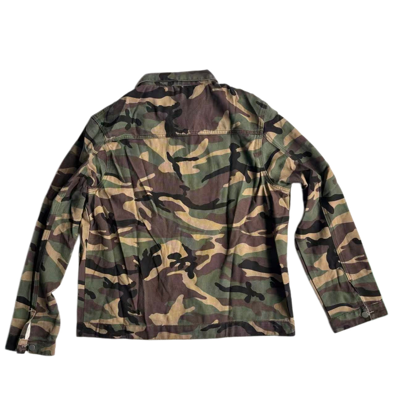 Men’s Camouflage Jacket, Casual Zip‑Up Military Style Lightweight Outerwear Coat