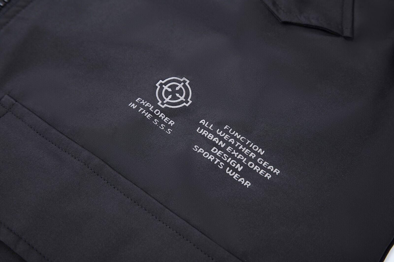 Niepce NX Matte Black Tactical Techwear Jacket Urban Streetwear Hooded Coat