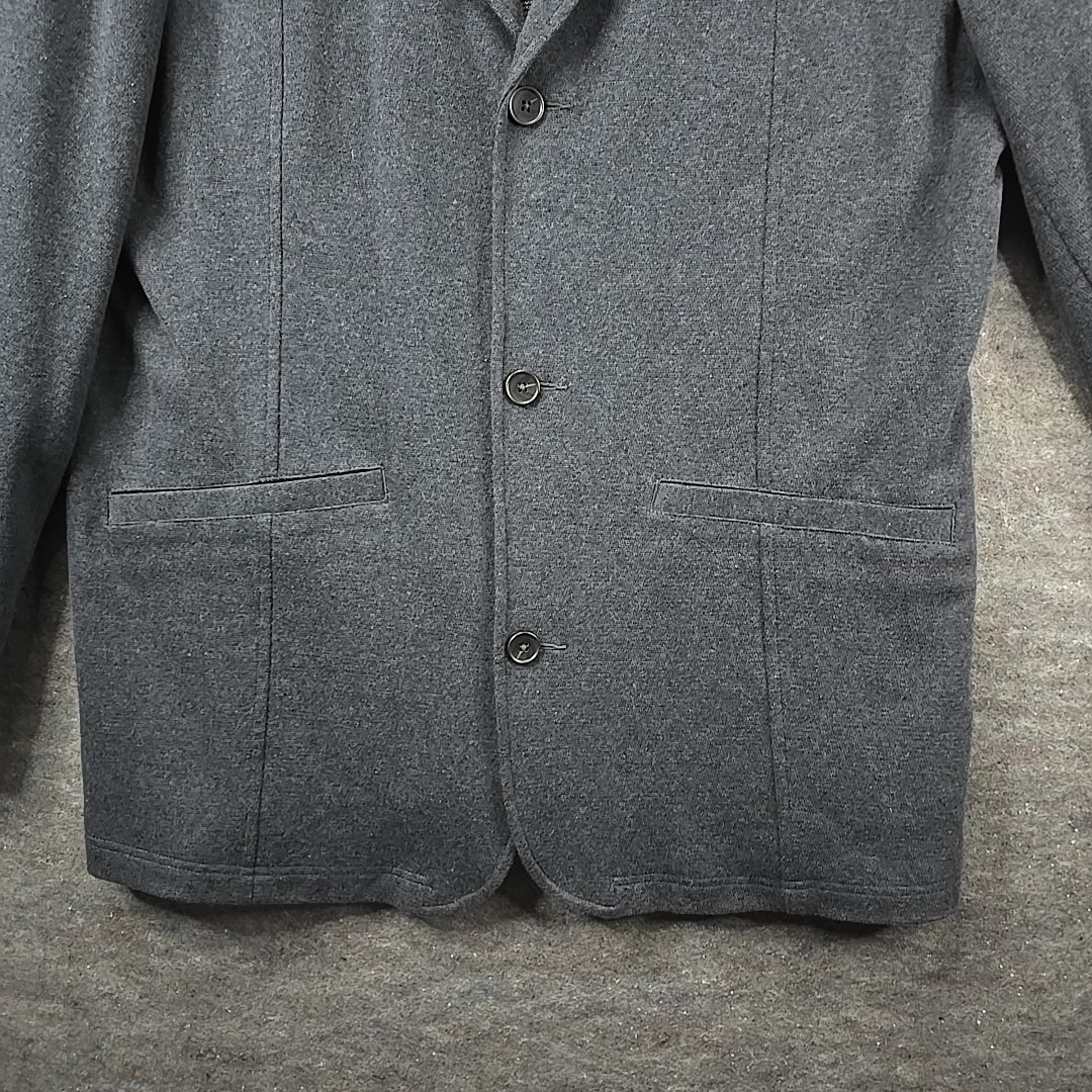 ExOfficio Marco Sport Coat Jacket Gray 3 Button A712 Cotton/Poly/Spandex