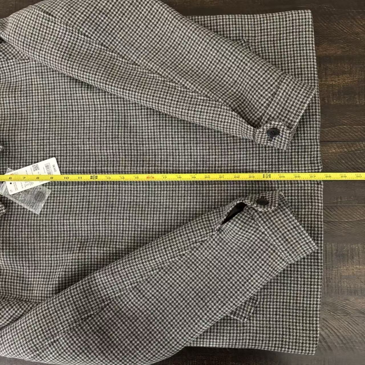 Uniqlo Single Collar Short Blouson Checked Size L