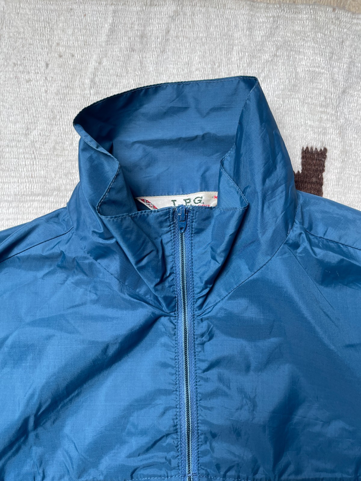 Vintage 80s McGREGOR Nylon Anorak L.P.G. Shirt Size Medium
