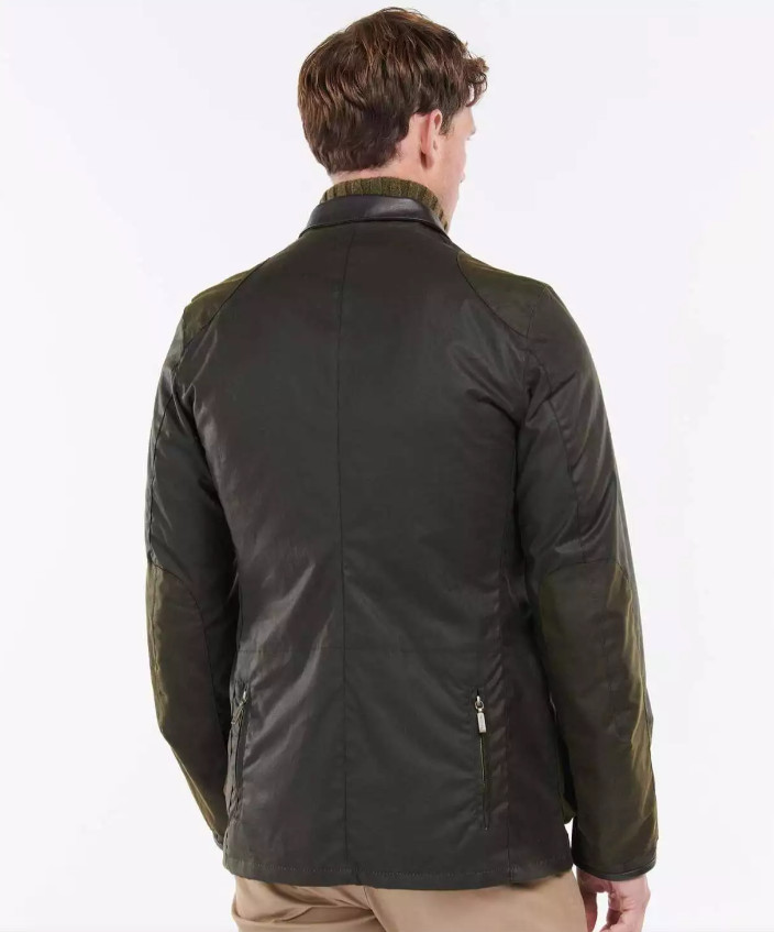 Sage ~Crafted in the UK~Barbour Classic BEDALE Waxed Jacket MSRP$495 British LUX