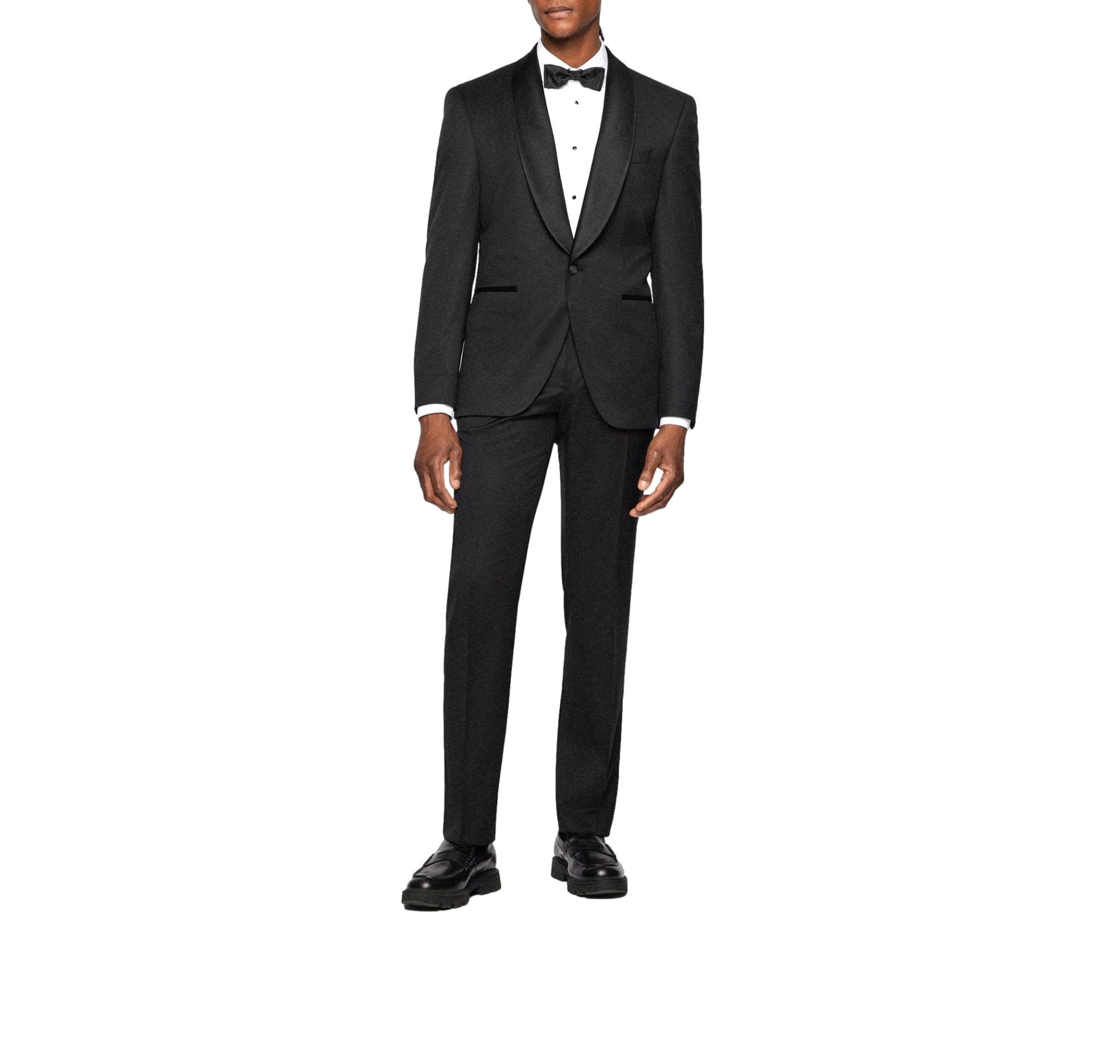 BOSS Regular Fit Tuxedo Jacket H-JECKSON-TUX-S-B1 50469185 Color Black