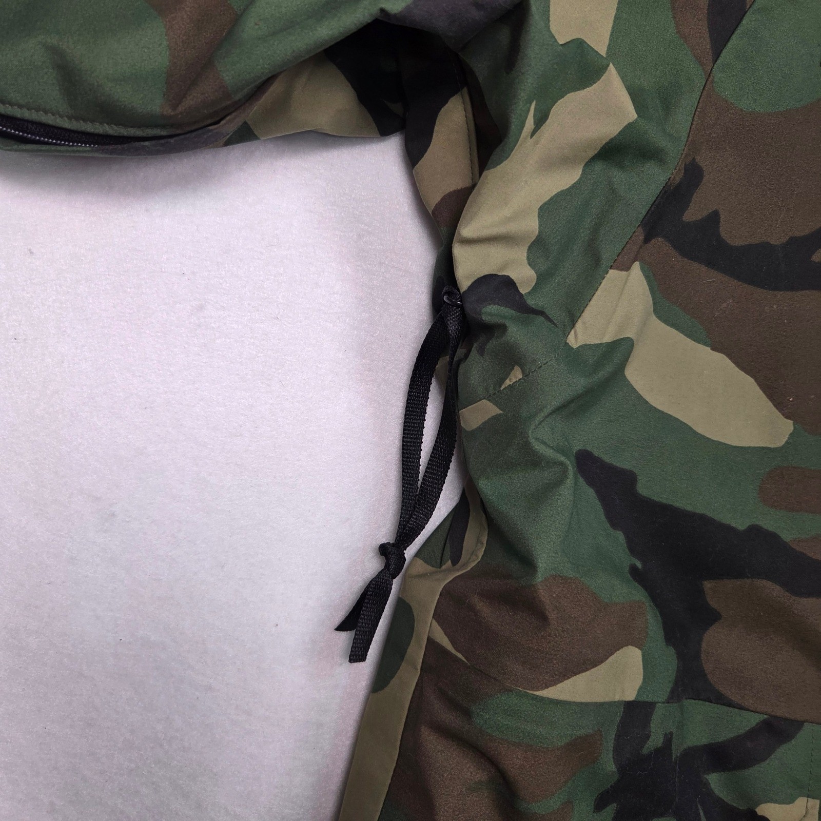 Tennessee Apparel Parka Cold Weather Camouflage Mens Small Short Green Woodland