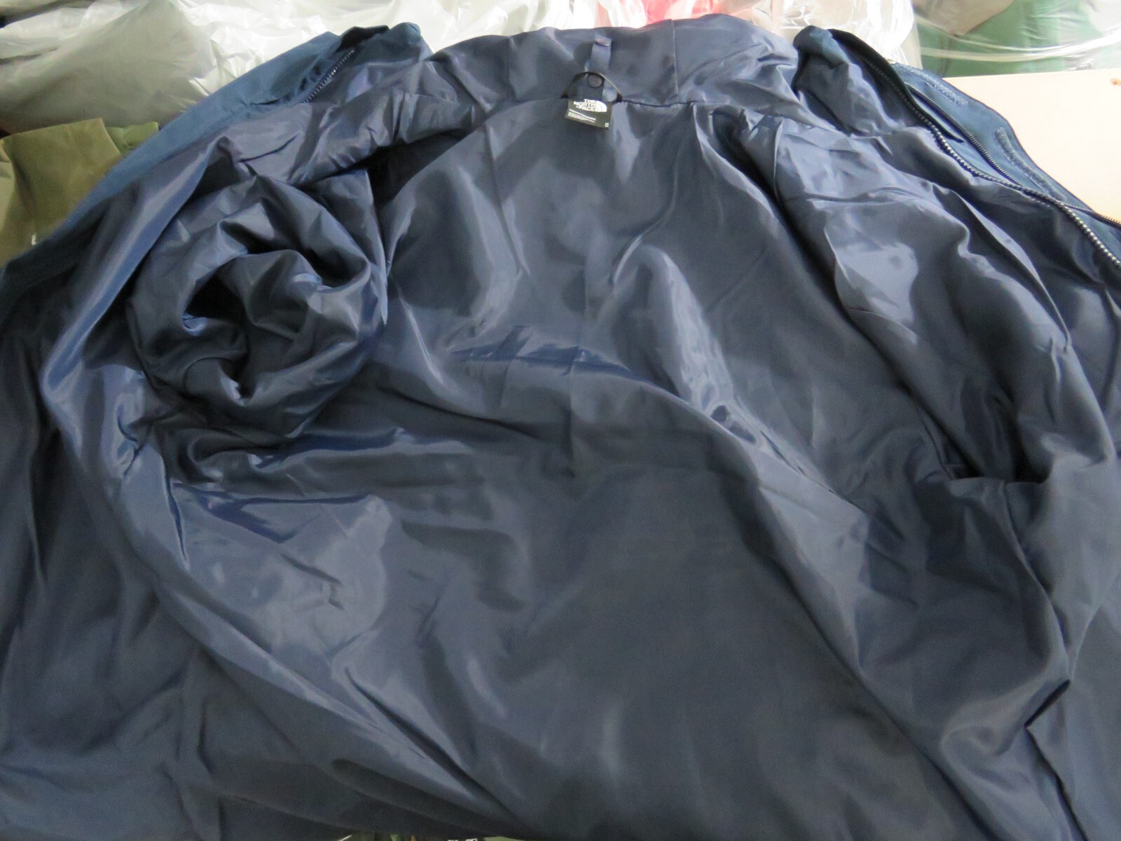 Mens The North Face Toro Peak 3 in 1 Triclimate Waterproof Rain Hooded Jacket Na