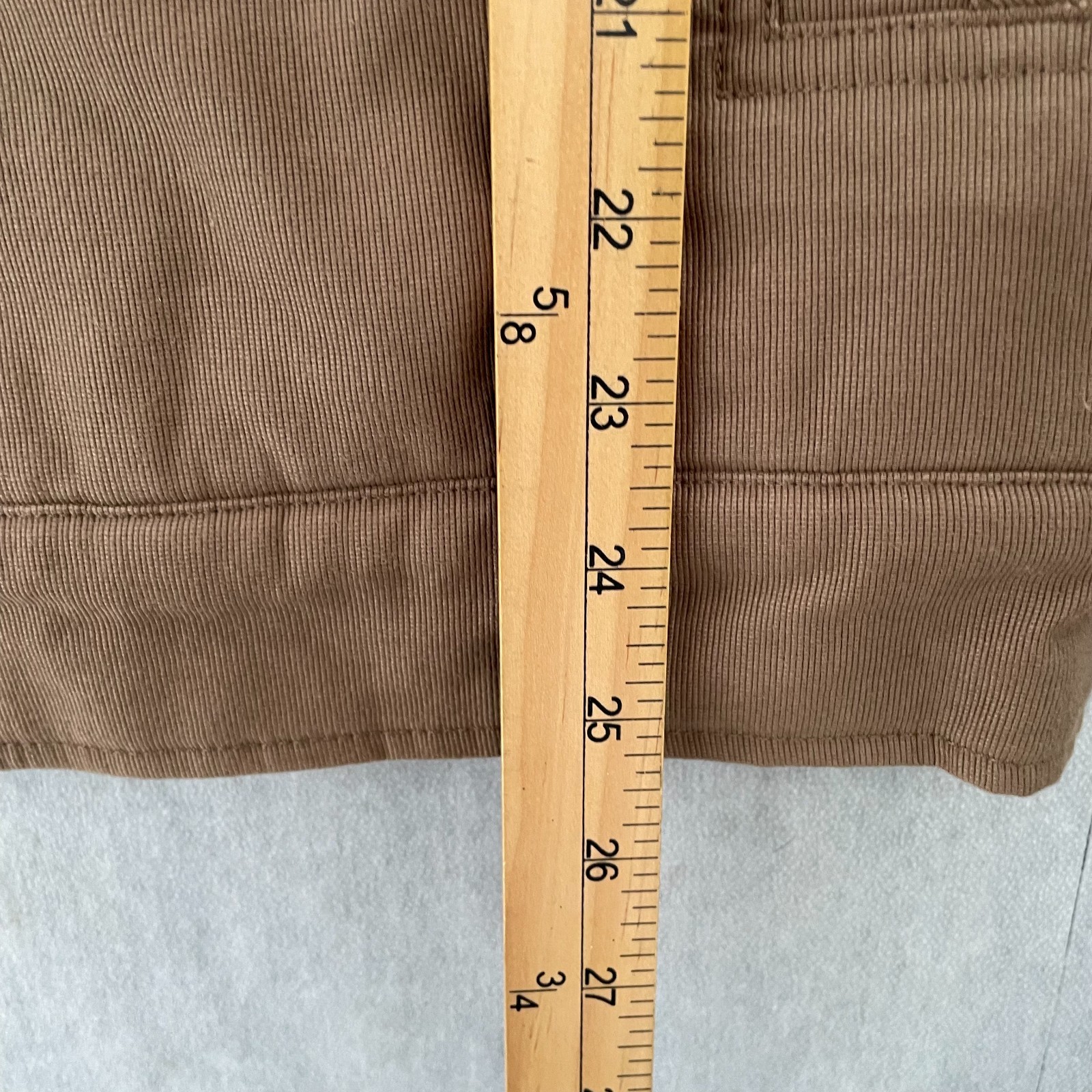 Flint and Tinder Jacket Adult Medium Brown Sherpa Fleece Deck Military Bomber M