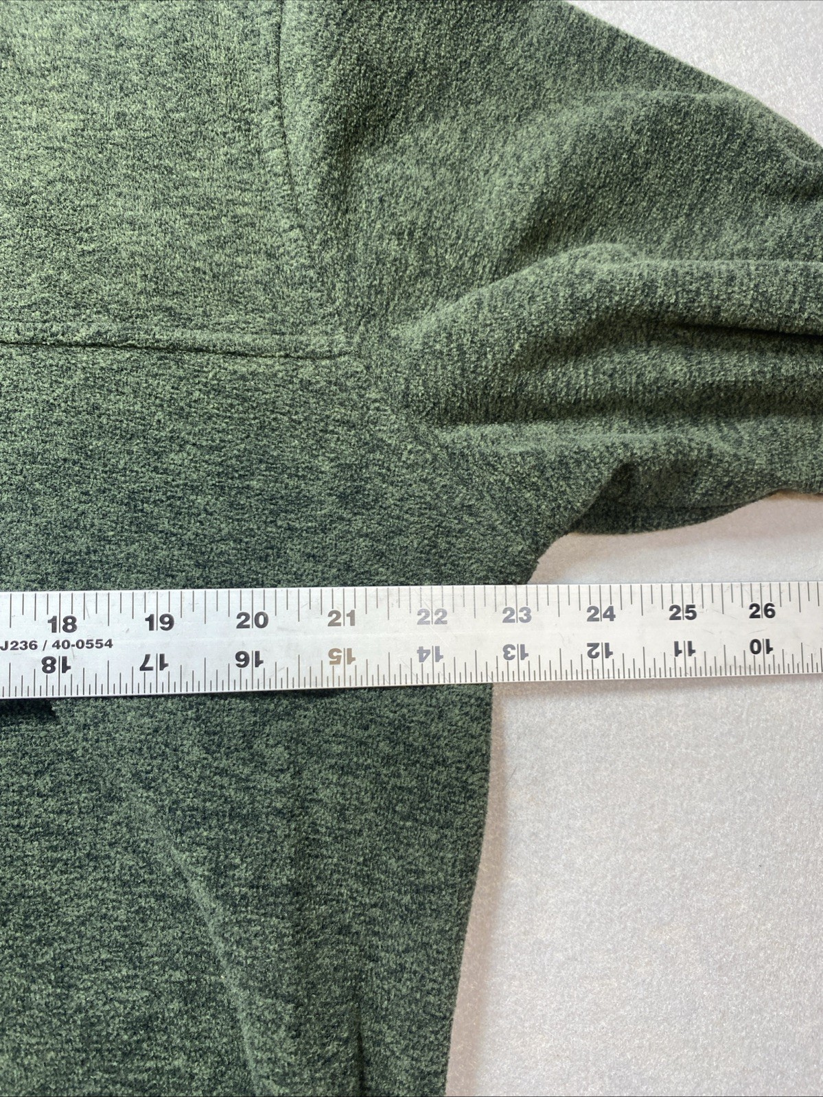 Dri Duck Pullover Mens M Green UPS Long Sleeve Four Button Fleece Sweatshirt U