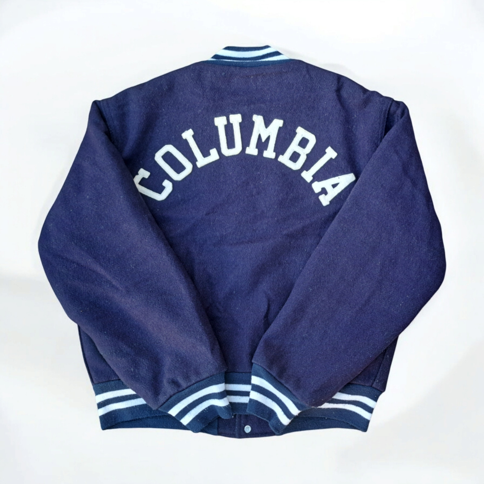 Vintage 70 Wool Varsity Columbia College Jacket Size M Very Comfortable