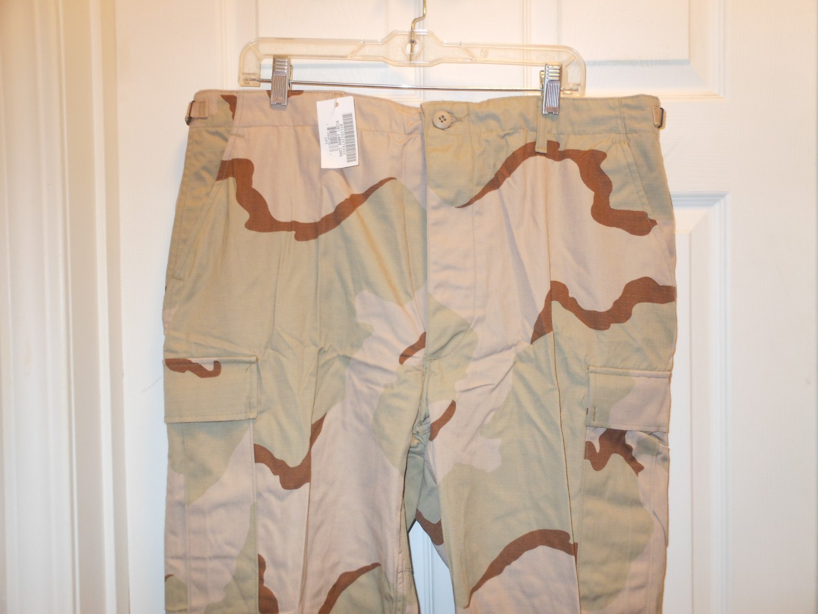 UNISEX Adult U.S. Military Desert Camo Pants see Pull Down