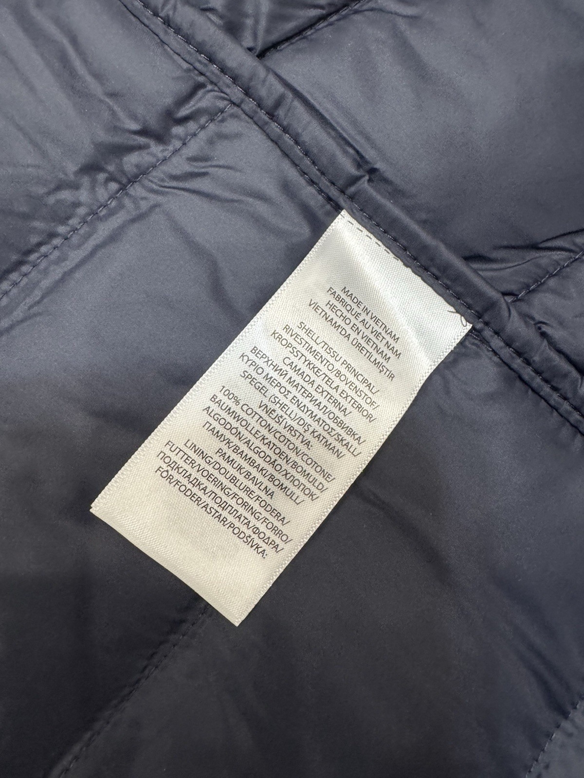 Polo Ralph Lauren The Colden Corduroy PUFFY HOODED Jacket NAVY Men’s Size 4XB
