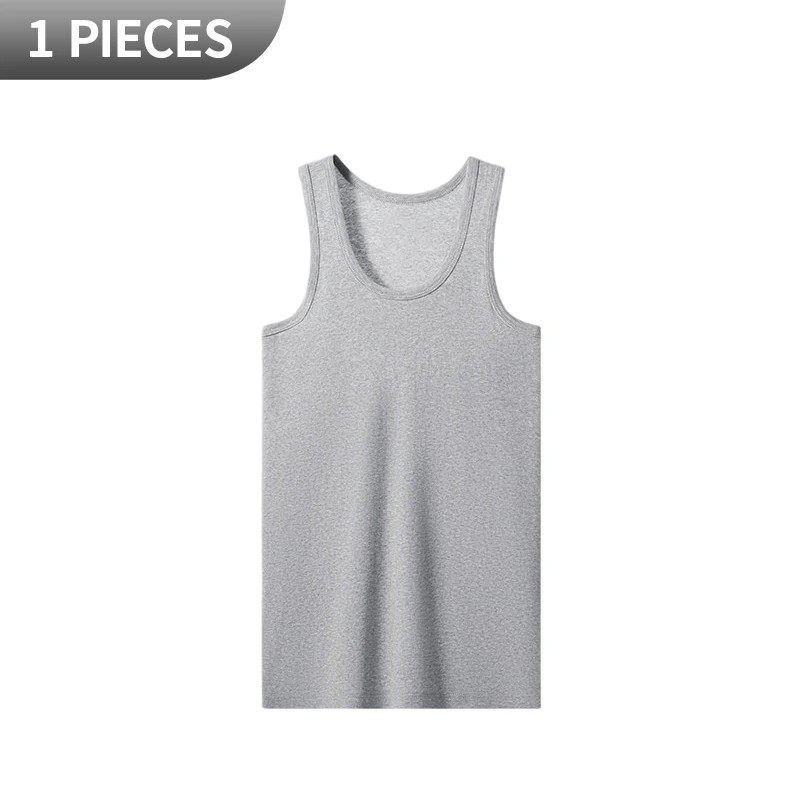 1/3 Piece Men’s Vest – Summer Style Slim-Shouldered Solid Color Youth Sports t-S