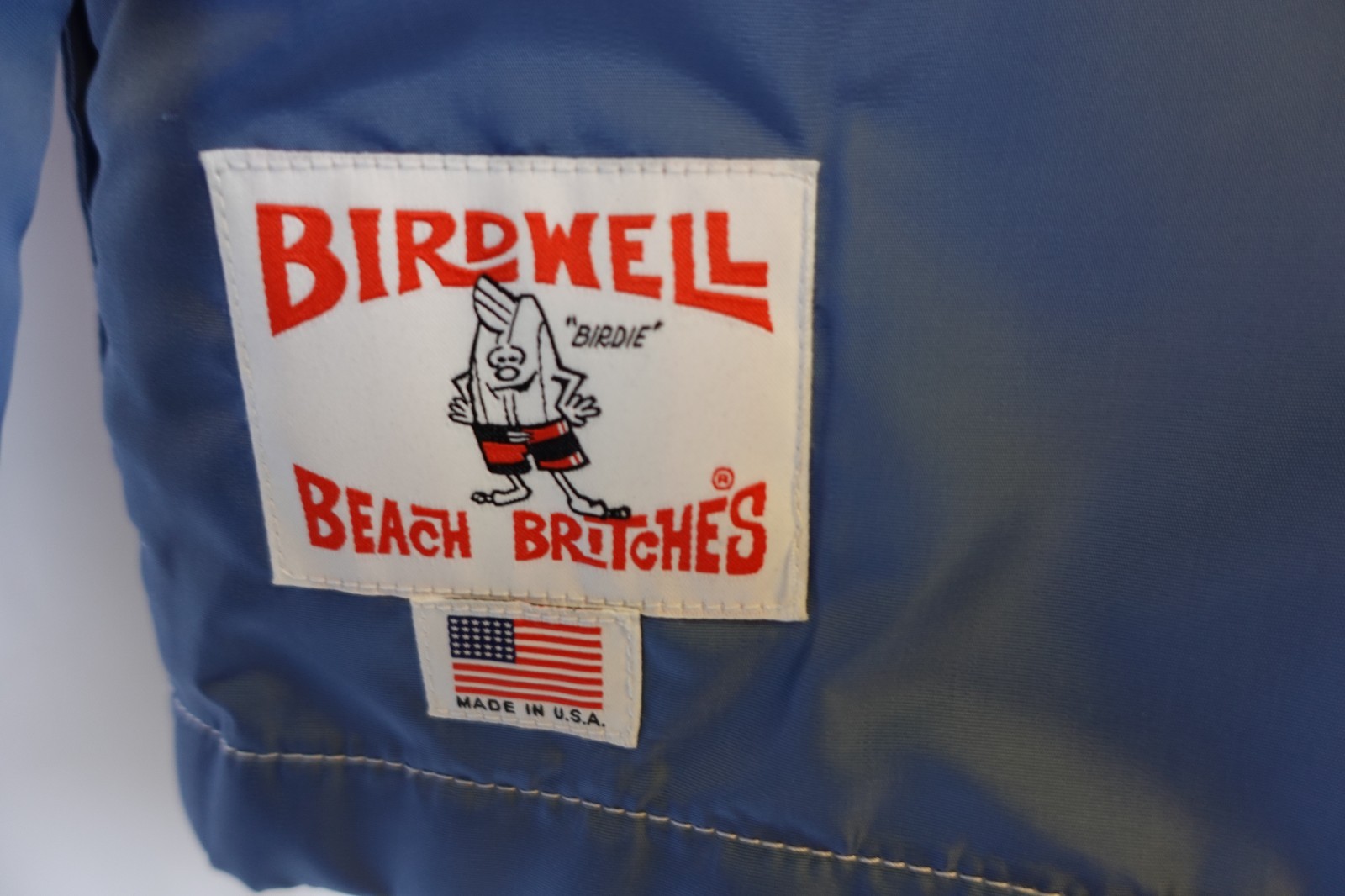 Birdwell Beach Britches Mens Racing Jacket Size Large Full Zip Casual USA Lined