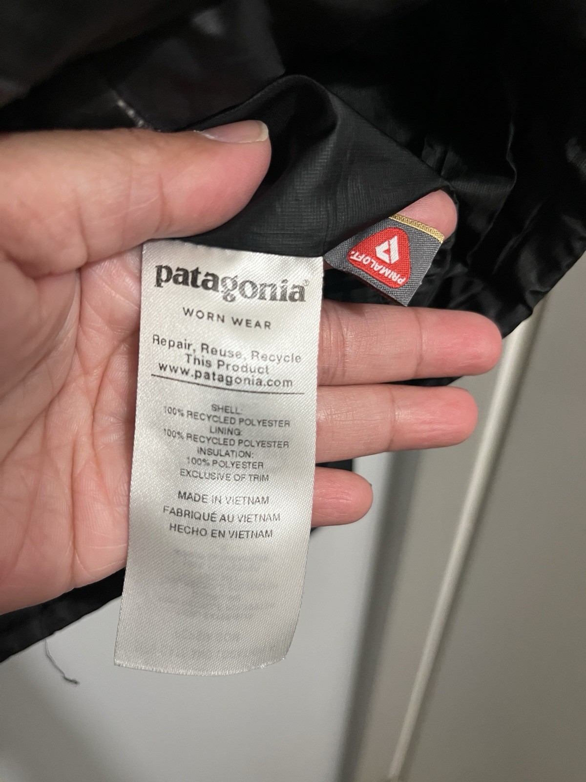 Patagonia Nano Puff Jacket Find Your Park Men’s XLarge See Picture 6 Small Tear