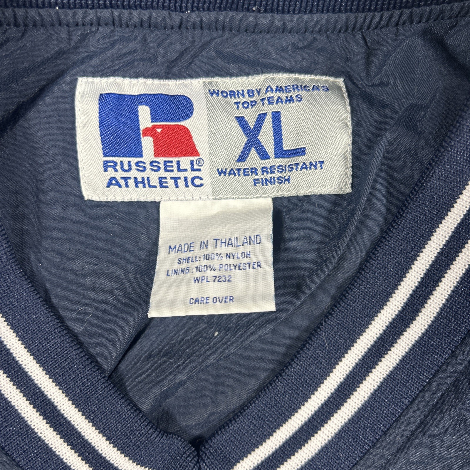Vintage USA Baseball Windbreaker Jacket Mens Size XL